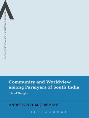 cover image of Community and Worldview among Paraiyars of South India